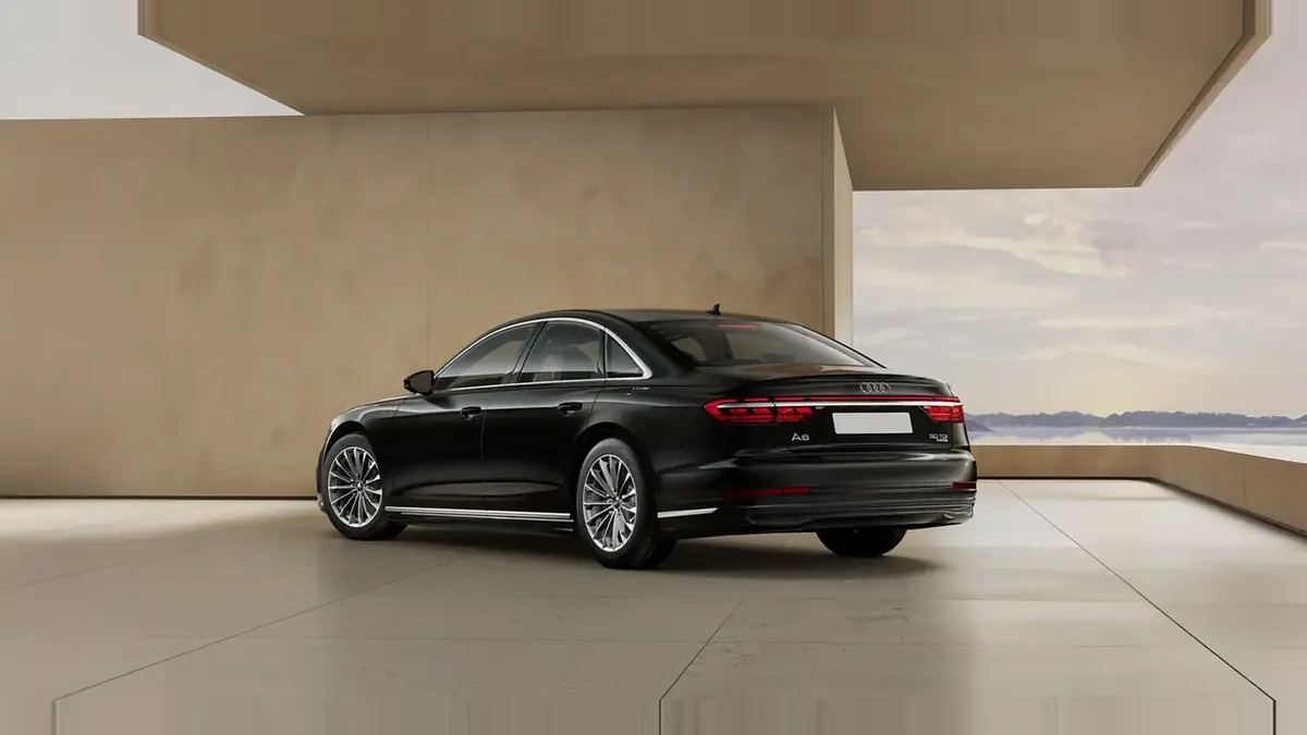 Audi A8 50 TDI 210kW (286CV) Quattro Tiptronic nuevo en renting — Trasera