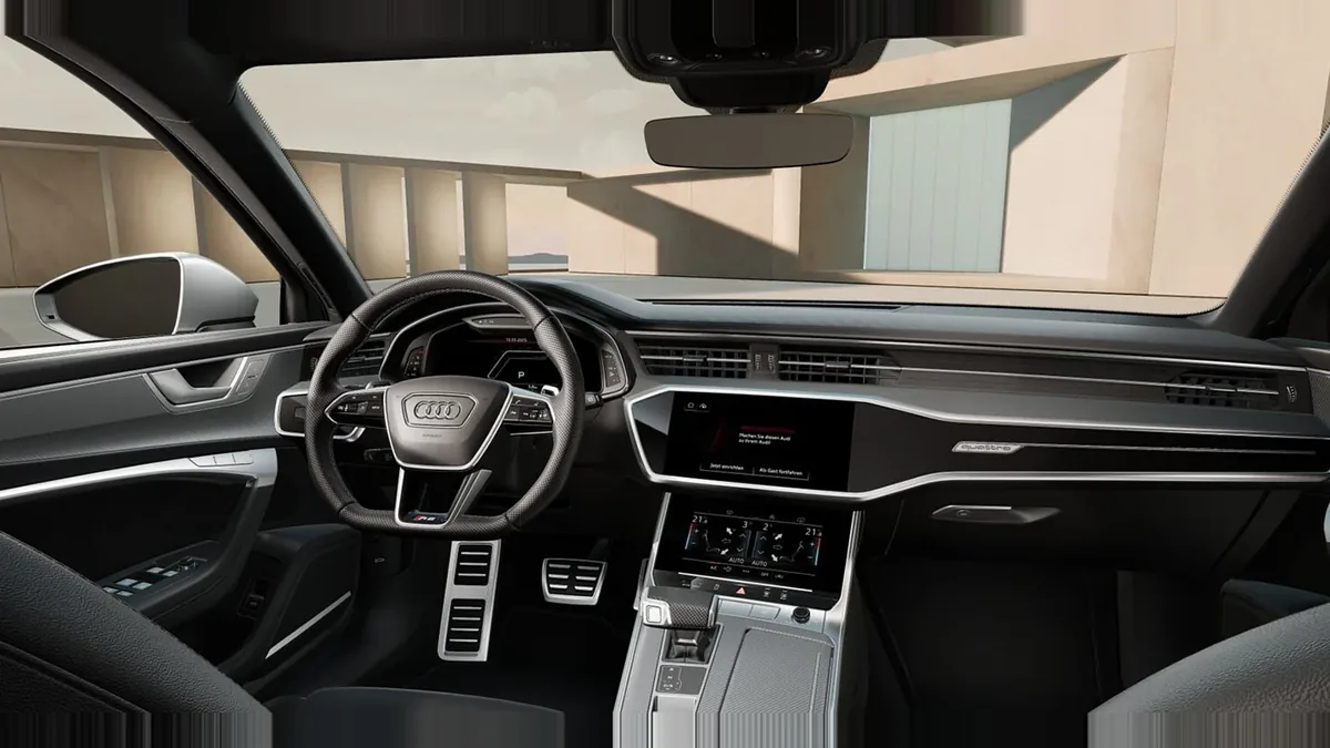 Audi RS6 Avant TFSI Quattro de ocasión en renting — Delantera