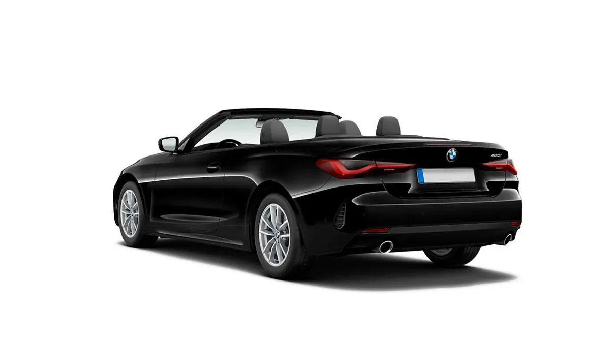 BMW Serie 4 420i Cabrio de ocasión en renting — Lateral
