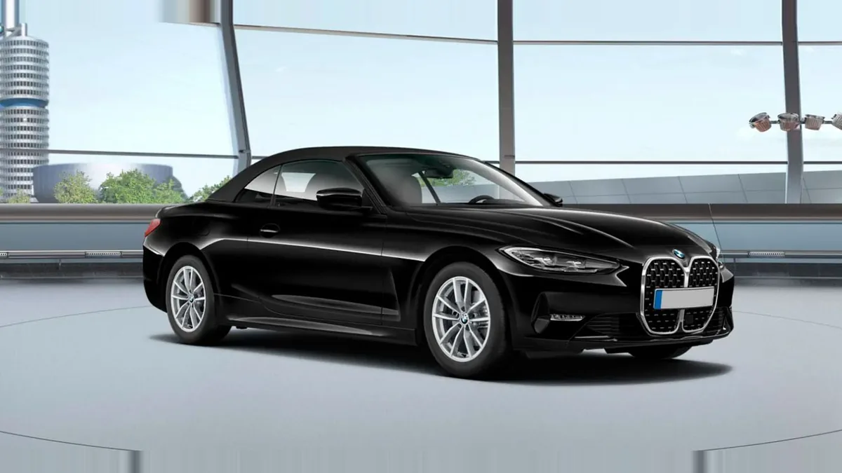 BMW Serie 4 420i Cabrio de ocasión en renting — Interior