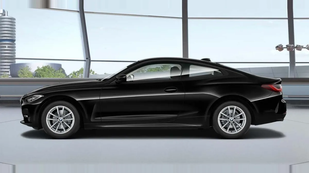 BMW Serie 4 420i Coupé de ocasión en renting — Delantera
