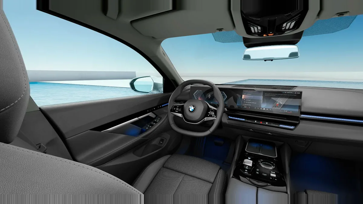 BMW Serie 5 520d de ocasión en renting — Delantera