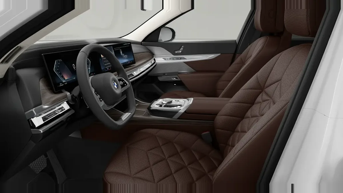 BMW Serie 7 740d xDrive de ocasión en renting — Interior