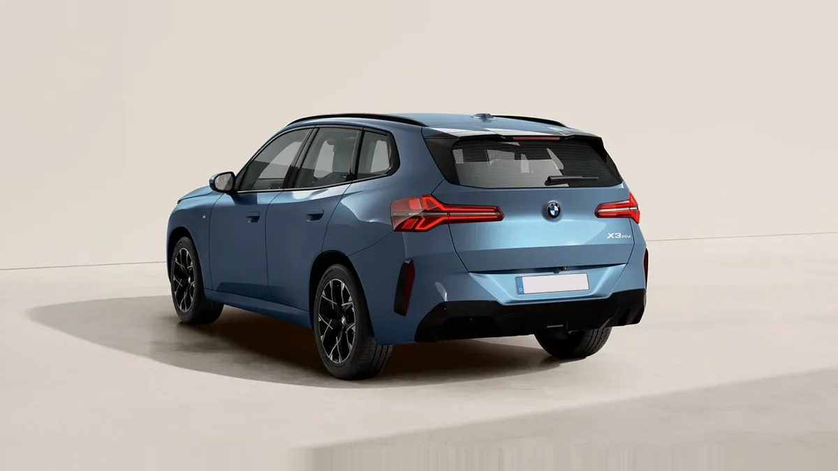 BMW X3 20d xDrive nuevo en renting — Trasera