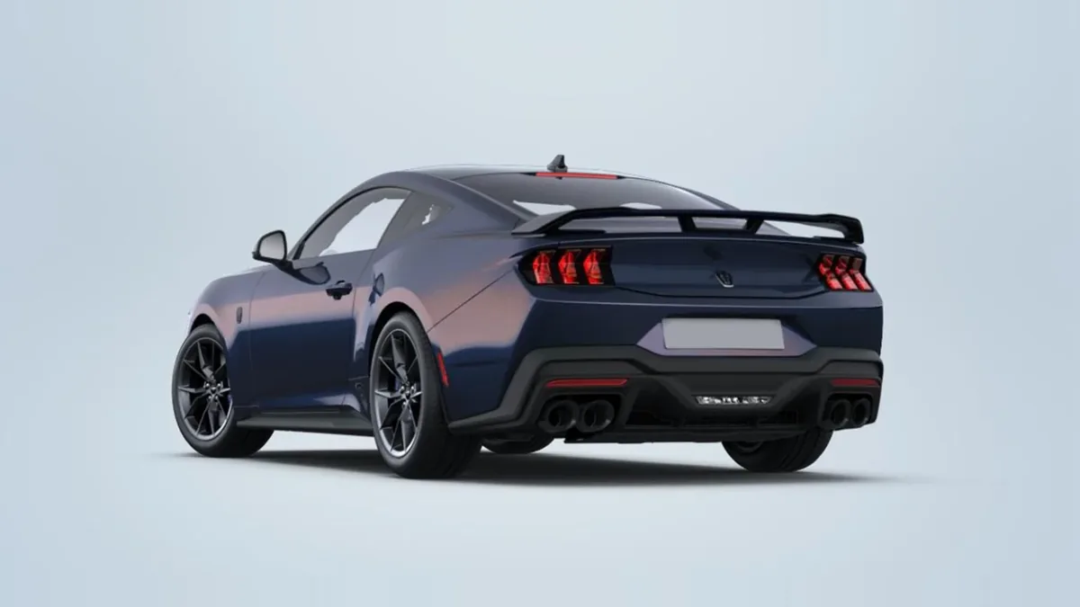 Ford Mustang 5.0 Ti-VCT V8 Mustang Dark House AT de ocasión en renting — Trasera