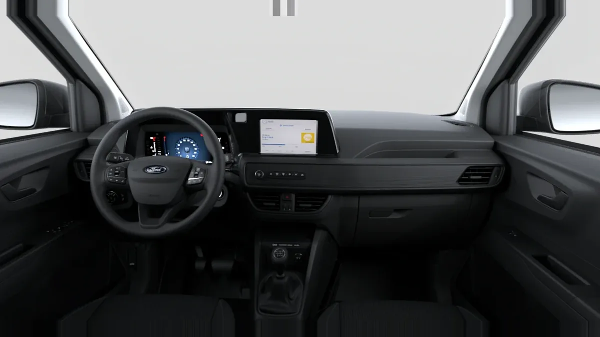 Ford TRANSIT COURIER VAN DIESEL 1.5  100 CV de ocasión en renting — Interior