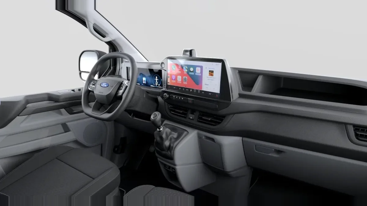 Ford TRANSIT CUSTOM Van 2.0 Ecoblue 100kW 280 L1 Trend nuevo en renting — Delantera