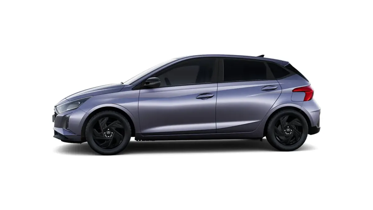 Hyundai i20 1.0T Black Line 90cv MY26 nuevo en renting — Lateral