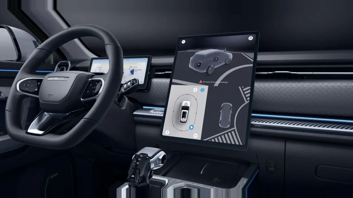 Jaecoo 7 PHEV Business 1.5 TGDI 205kW (279CV) FWD de ocasión en renting — Delantera