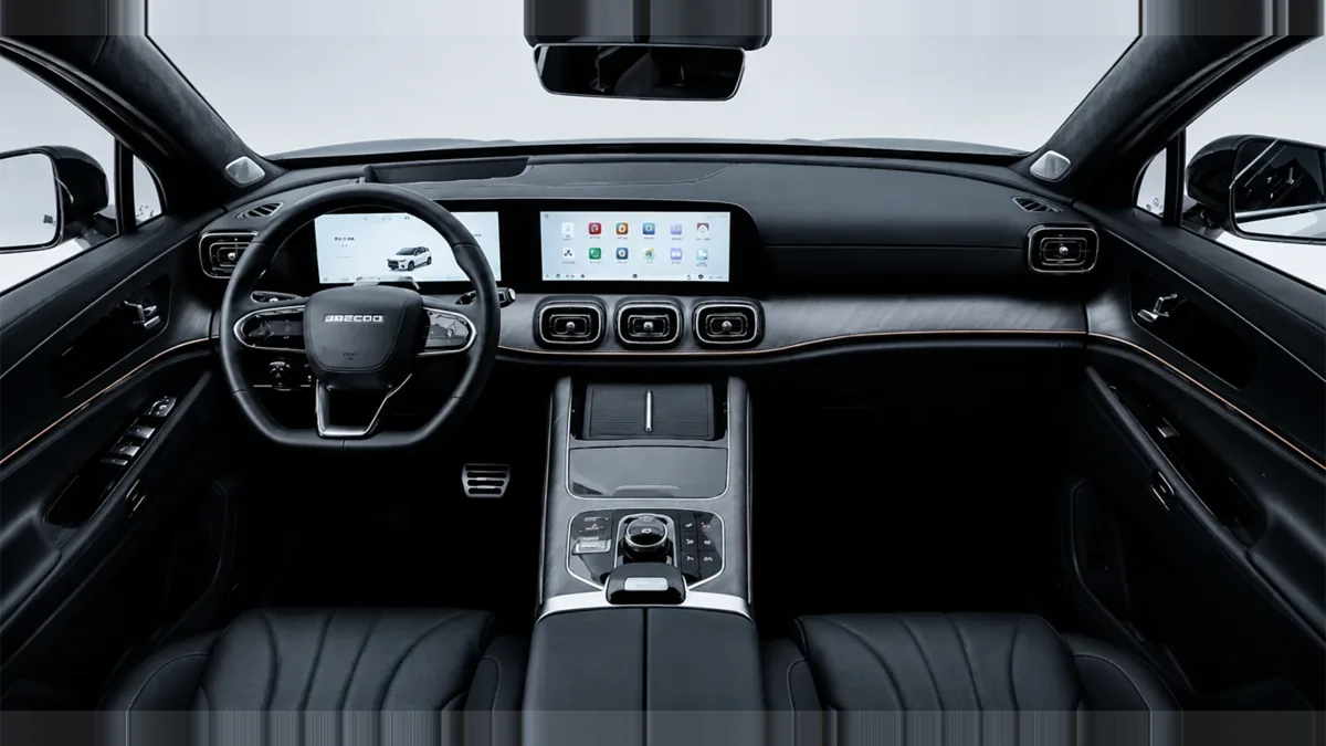Jaecoo 8 PHEV Exclusive 1.5 TGDI 3DHT AWD 7p. de ocasión en renting — Trasera