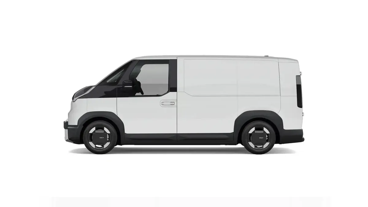 Kia PV5 Cargo L2H1 LR Essential nuevo en renting — Lateral