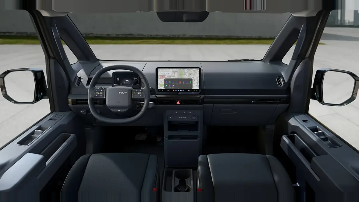 Kia PV5 Cargo L2H1 LR Essential nuevo en renting — Delantera