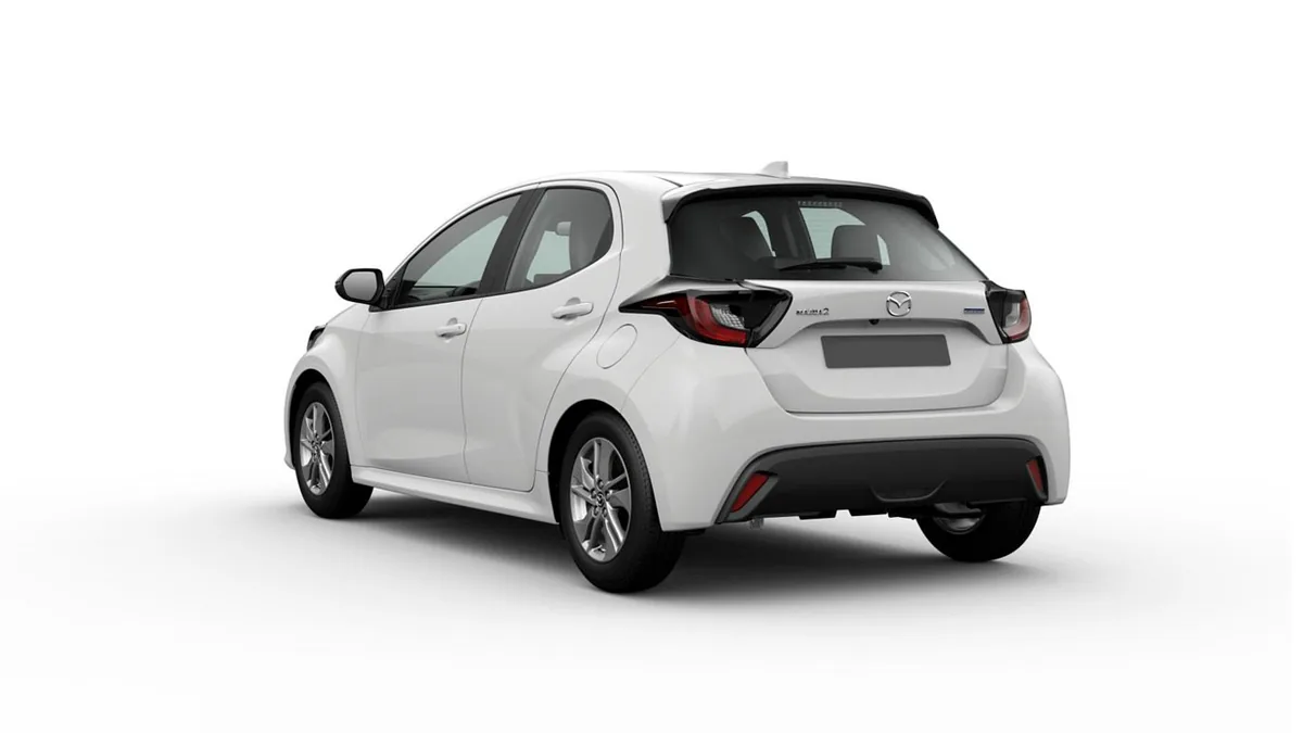 Mazda 2 Hybrid 1.5 85kW 116CV CVT Centre-Line de ocasión en renting — Trasera