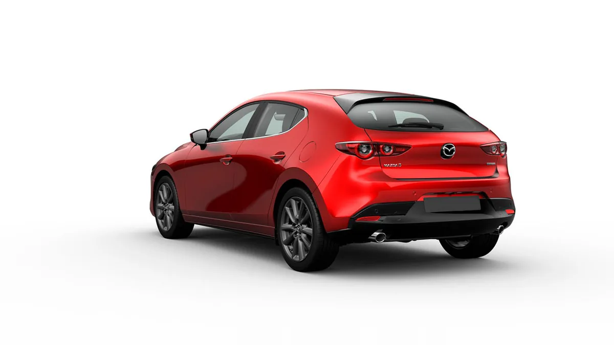 Mazda 3 2.5L e-Skyactiv G MHEV 140CV 6AT Centre-Line RD nuevo en renting — Trasera
