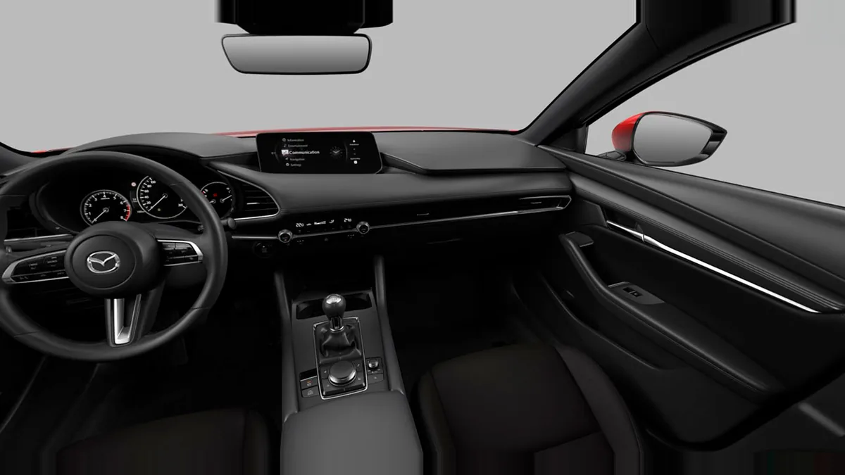 Mazda 3 2.5L e-Skyactiv G MHEV 140CV 6AT Centre-Line RD nuevo en renting — Interior