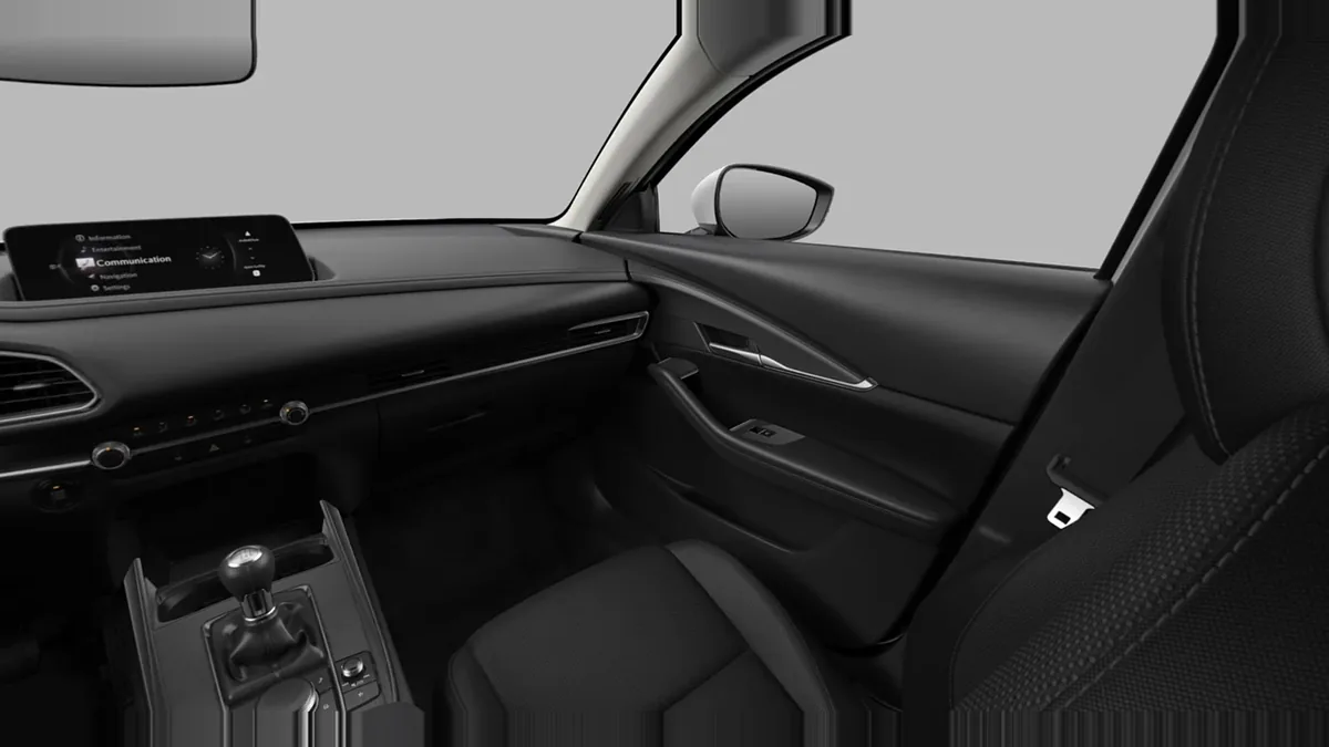 Mazda CX 30 2.5L e-SkyAct G MHEV 103kW Prime-Line de ocasión en renting — Interior