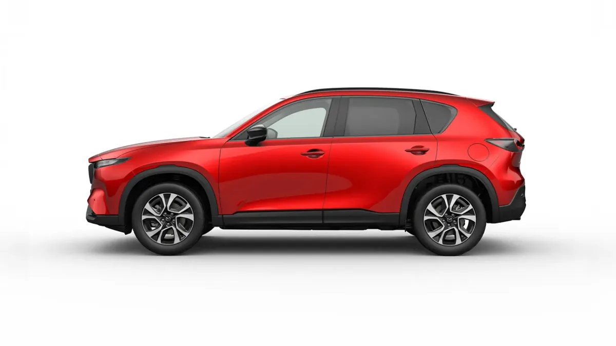 Mazda CX-5 2.5 e-Skyactiv-G MHEV 141cv Centre-Line FWD de ocasión en renting — Lateral