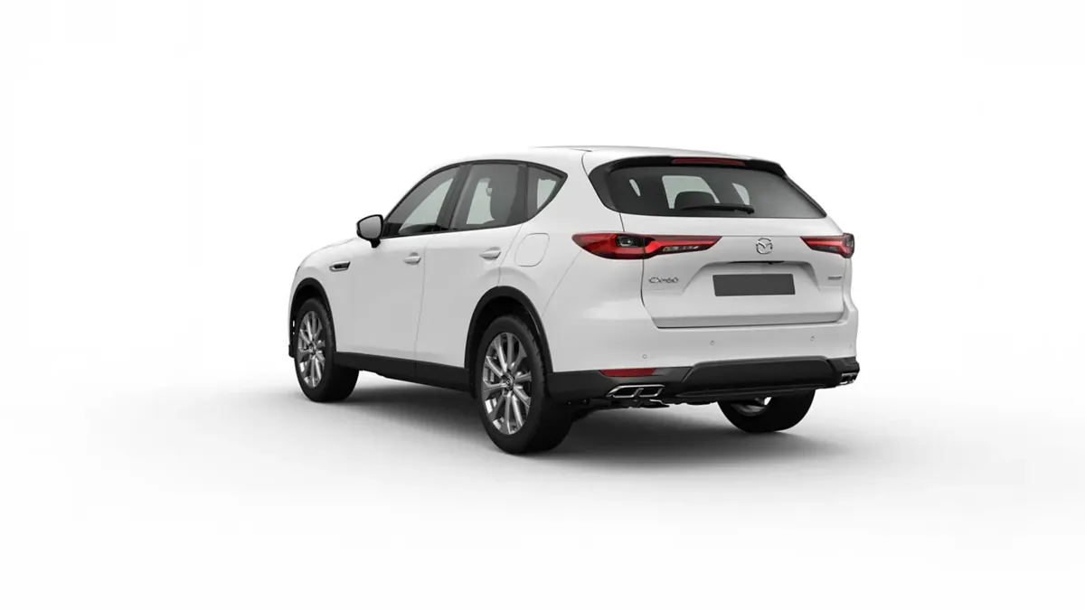 Mazda CX-60 e-Skyactiv MHEV RWD Exclusive-Line II de ocasión en renting — Delantera
