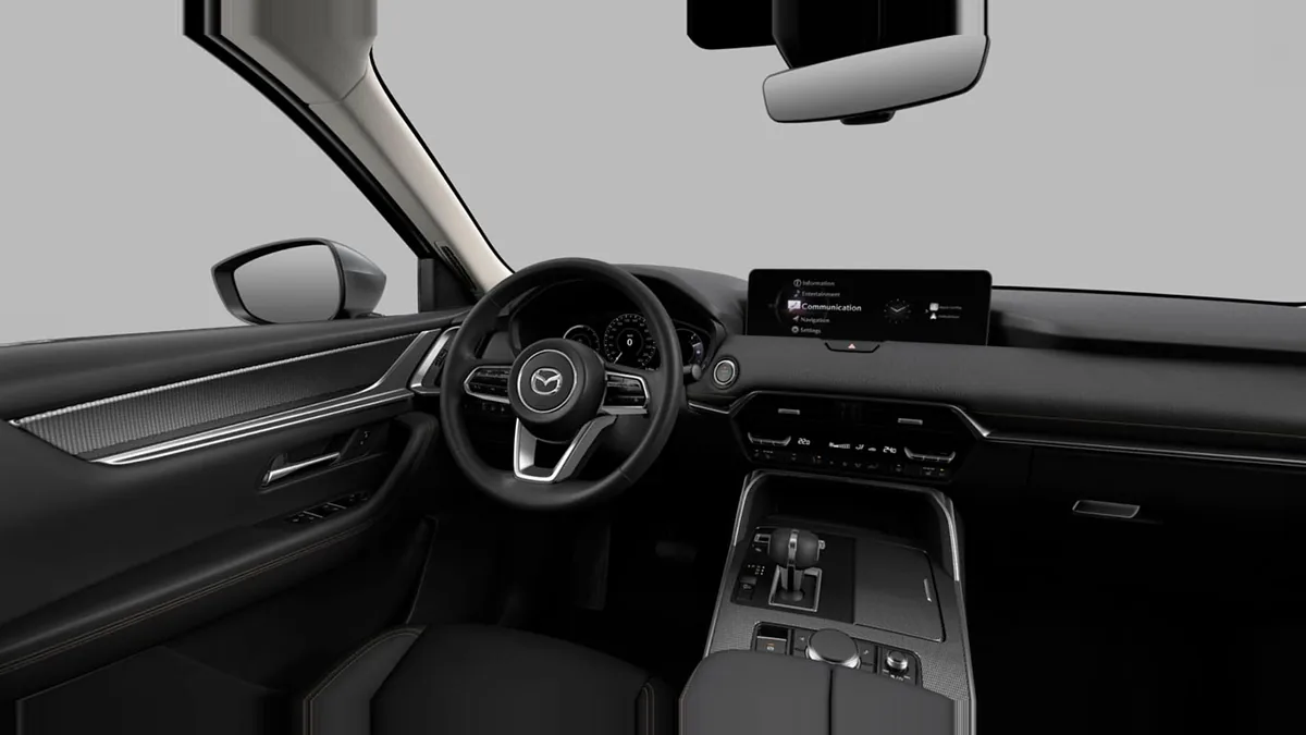 Mazda CX-60 e-Skyactiv MHEV RWD Exclusive-Line II de ocasión en renting — Interior