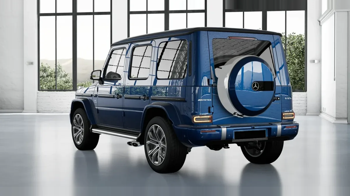 Mercedes-AMG G 63 de ocasión en renting — Trasera