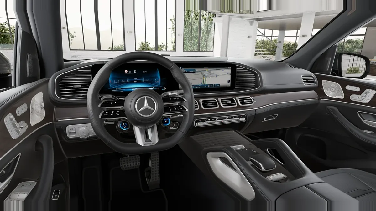 Mercedes-AMG GLS 63 4MATIC de ocasión en renting — Delantera