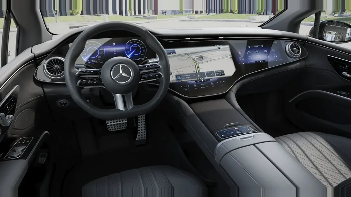 Mercedes-Benz EQS 350 Edition de ocasión en renting — Delantera