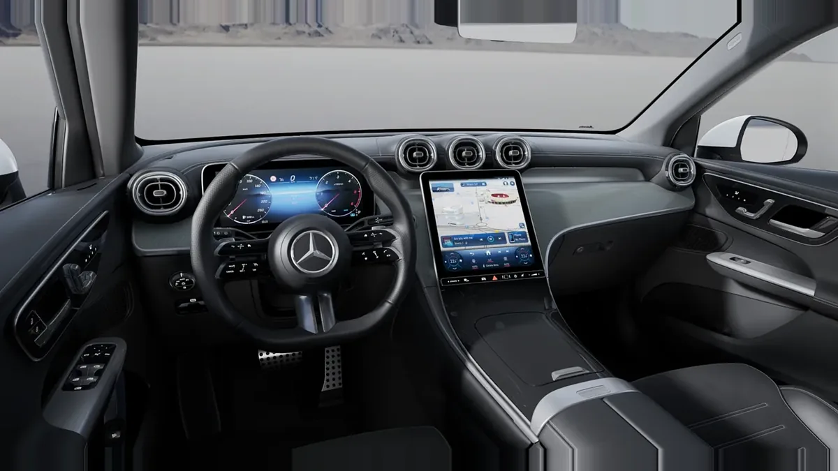 Mercedes-Benz GLC 220D 4MATIC de ocasión en renting — Delantera