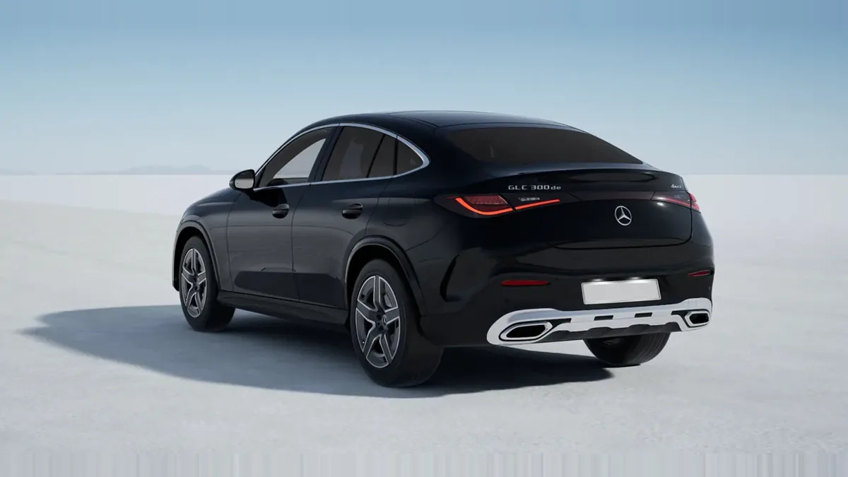 Mercedes-Benz GLC Coupé 300 de 4MATIC QS de ocasión en renting — Trasera