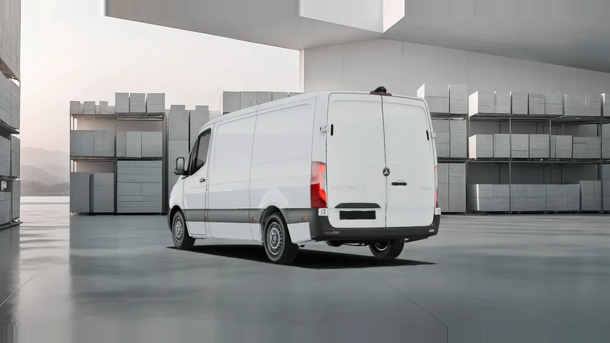 Mercedes-Benz Sprinter 315 CDI Medio Pro de ocasión en renting — Trasera