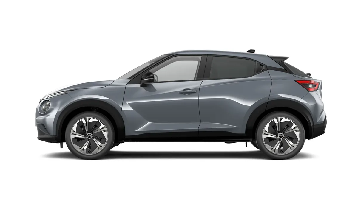 Nissan JUKE HYBRID N-CONNECTA 145CV AUT. de ocasión en renting — Lateral