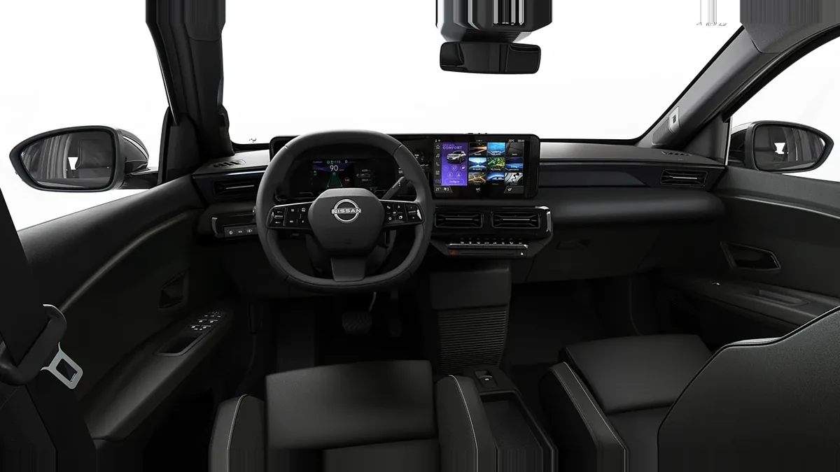 Nissan Micra 40kWh Acenta AT de ocasión en renting — Delantera