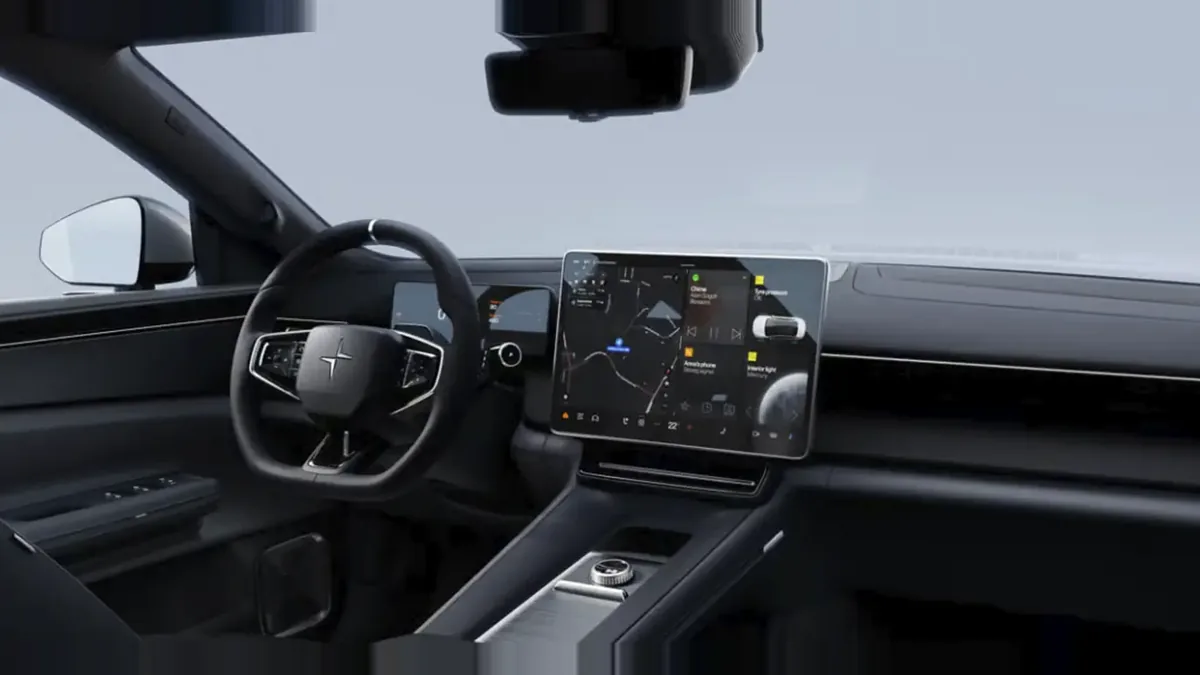 Polestar 4 Long Range Single Motor de ocasión en renting — Delantera
