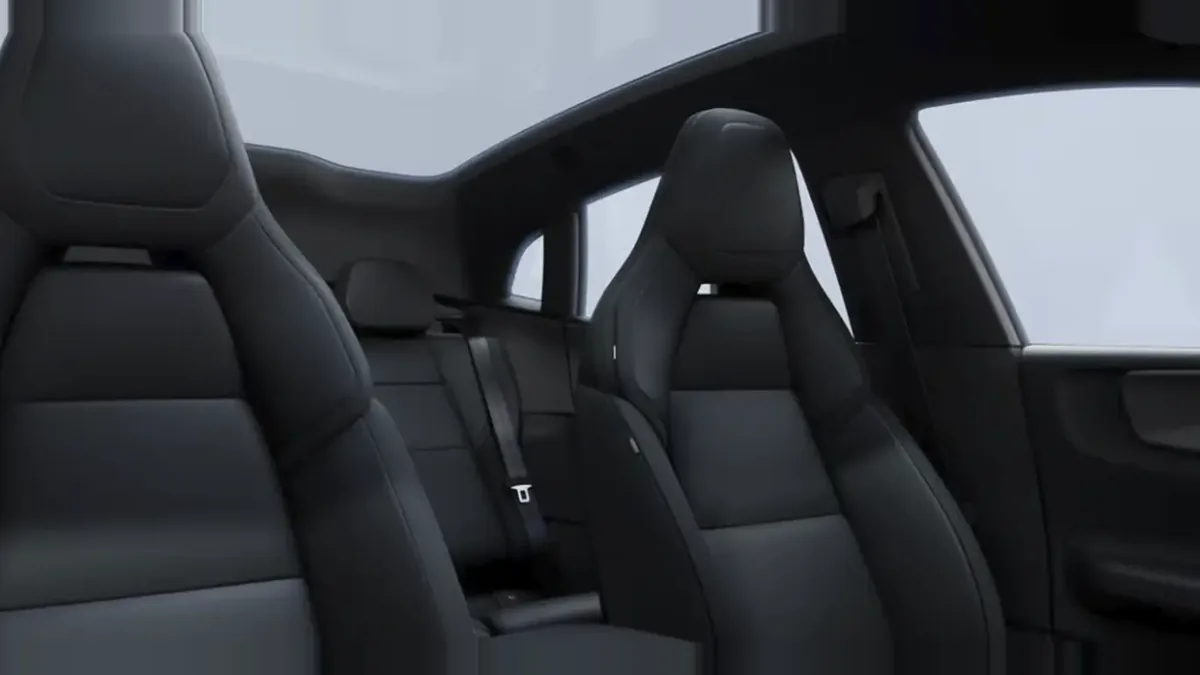Polestar 4 Long Range Single Motor de ocasión en renting — Interior