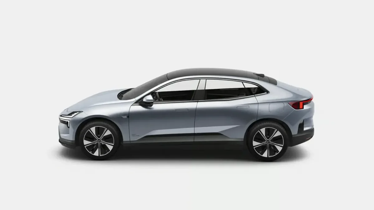 Polestar 4 Long Range Single Motor de ocasión en renting — Lateral