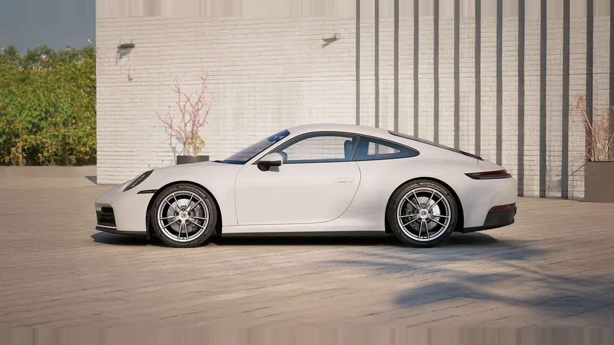 Porsche 911 Carrera de ocasión en renting — Lateral