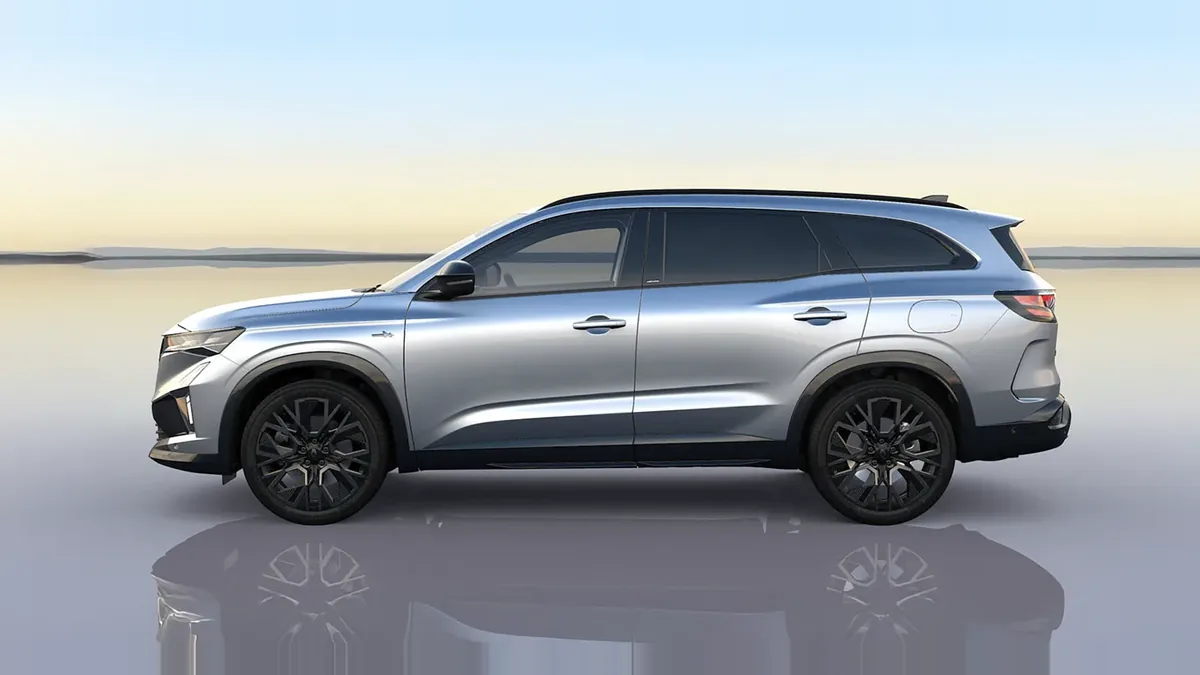 Renault Espace Espirit Alpine Full Hybrid E-Tech 146kW 7p nuevo en renting — Lateral