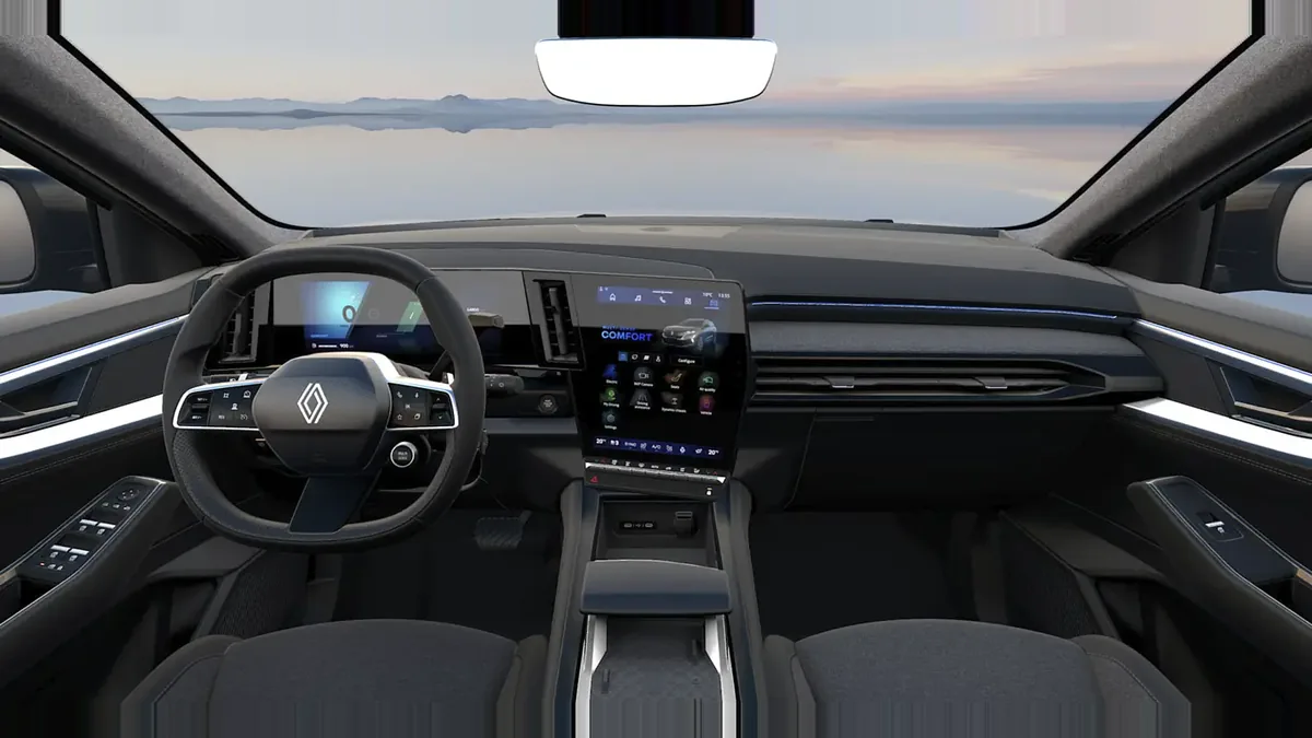 Renault ESPACE TECHNO E-TECH FULL HYBRID 200CV nuevo en renting — Delantera