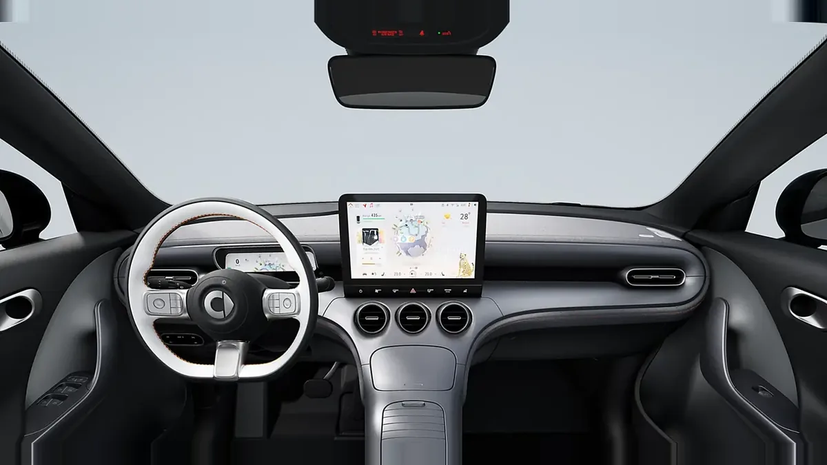 smart #3 Pro nuevo en renting — Interior