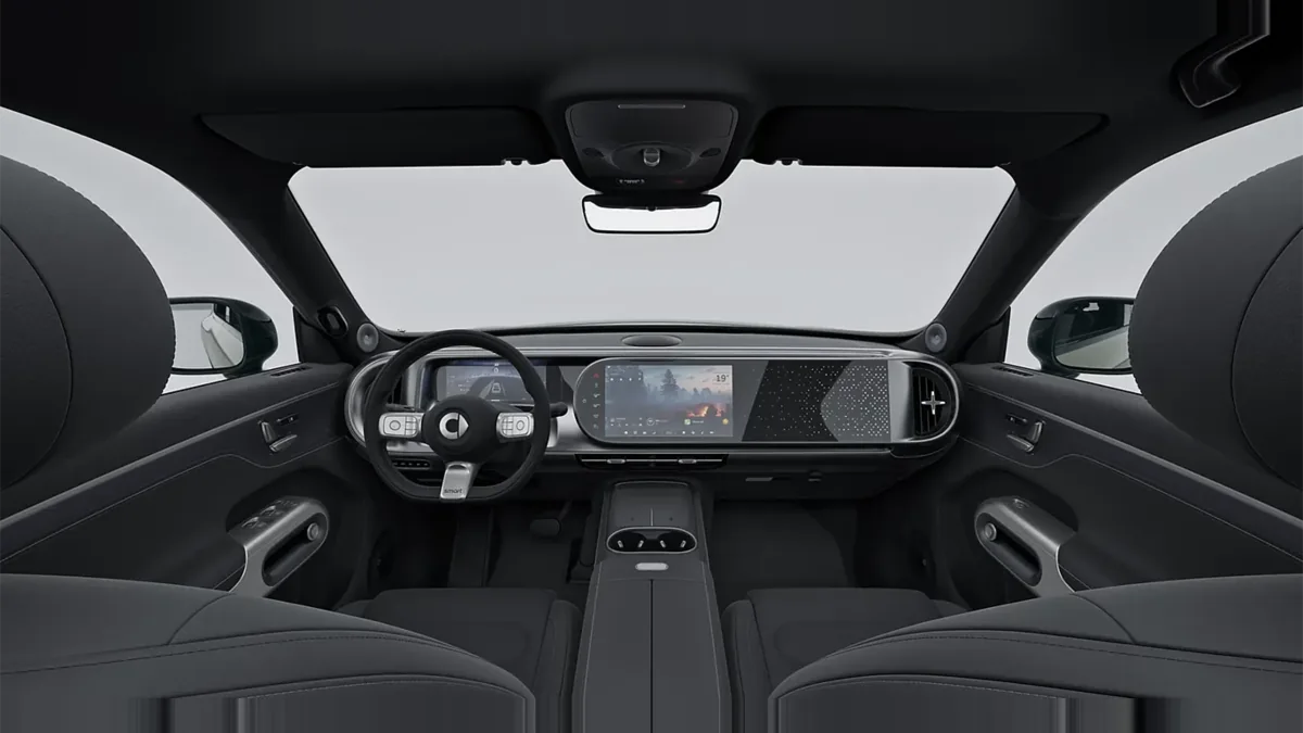 smart #5 Pro nuevo en renting — Interior