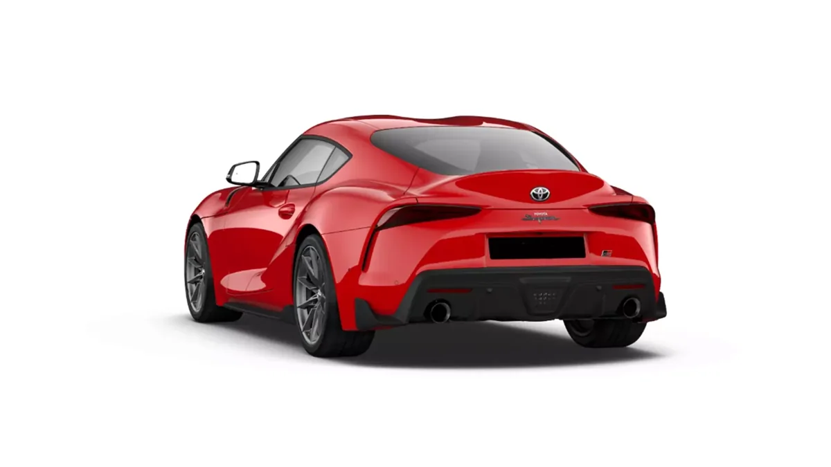 Toyota GR Supra 3.0T 250kW (340CV) Performance AT8 de ocasión en renting — Trasera