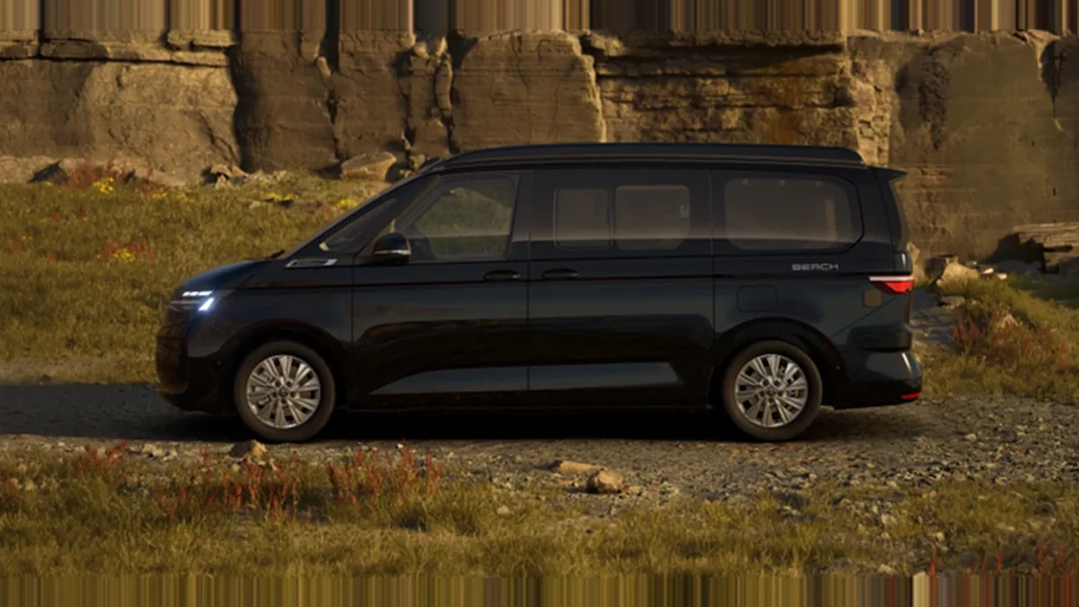 Volkswagen California Beach Tour 2.0 TDI 110kW (150CV) DSG de ocasión en renting — Lateral
