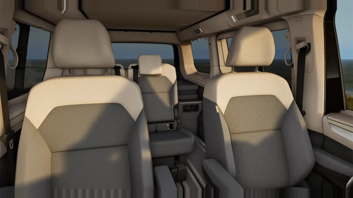 Volkswagen California Beach Tour 2.0 TDI 110kW (150CV) DSG de ocasión en renting — Interior