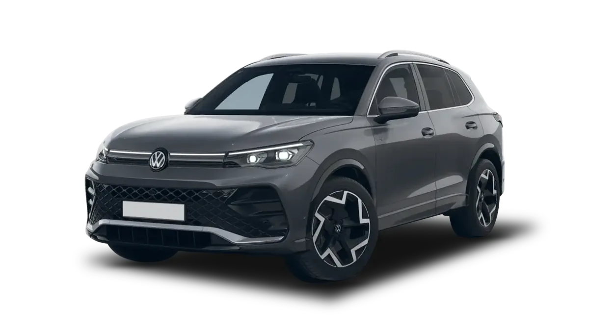 Volkswagen Tiguan R-Line 2.0 TDI 110kW DSG de ocasión en renting — Lateral